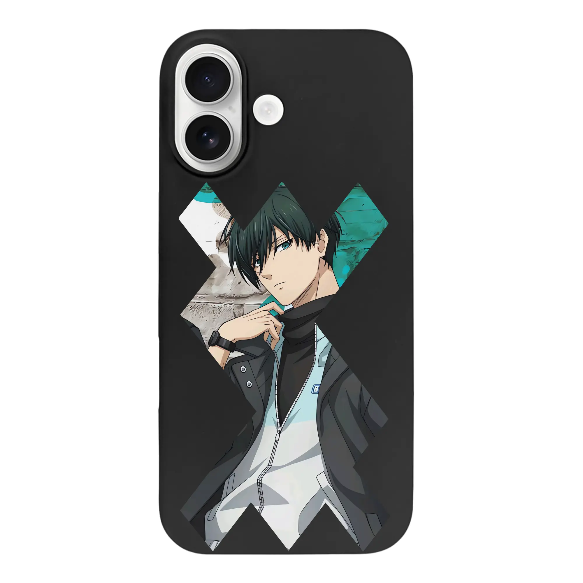 ブルーロック グッズ 糸師凛 - iPhone 17 シリーズ シリコンケース 薄型 耐衝撃 指紋防止 ソフトタッチカバー 精密フィット 傷防止 保護ケース iPhone 17/17 Air/17 Pro/17 Pro Max 対応